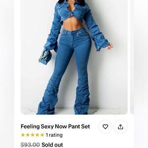 Feeling Sexy Now Pant Set